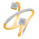 KALLATI Yellow Gold 0.35 ctw Diamond Ring