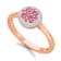 KALLATI Rose Gold "Heirloom" 0.45ctw Pink Sapphire &
Diamond Ring