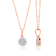 KALLATI 14K Rose Gold "Eternal" 0.20 ct Diamond Pendant