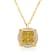 KALLATI Yellow Gold "Sunset" 0.60ct White & Natural Yellow
Diamond Necklace