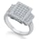 KALLATI White Gold "Princesse Royale" 1.50ct Princess Diamond Ring