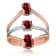KALLATI Two-tone Gold "Heirloom" 1.60 ctw Ruby Ring