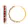 KALLATI 14k Yellow Gold "Heirloom" 1.30ctw Ruby Earrings