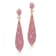 KALLATI 14K Yellow Gold "Heirloom" 1.95ctw Pink Sapphire Earrings