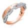 KALLATI Rose Gold "Eternal" 0.40 ctw Diamond Ring