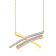 KALLATI Yellow Gold "Legendary" 0.75ct Diamond Necklace