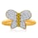 KALLATI Yellow Gold "Sunset" 0.50 ctw White & Natural
Yellow Diamond Ring