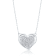 KALLATI White Gold "Eternal" 0.50ct Round White Diamond Necklace
