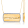 KALLATI Yellow Gold "Eternal" 0.35 ct Diamond Necklace