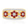 KALLATI Yellow Gold "Heirloom" 1.25ctw Ruby & Diamond Ring