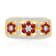 KALLATI Yellow Gold "Heirloom" 1.25ctw Ruby & Diamond Ring