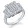 KALLATI White Gold "Princesse Royale" 1.50ct Princess Diamond Ring