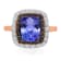 KALLATI Rose Gold "Renaissance" 2.40ctw Tanzanite &
Diamond Ring