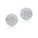 KALLATI White Gold "Eternal" 1.00ct Round Diamond Earrings