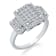 KALLATI White Gold "Princesse Royale" 1.00ct Princess Diamond Ring