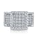 KALLATI White Gold 2.00 ctw Diamond Ring