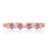 KALLATI Rose Gold "Heirloom" 0.40ctw Pink Sapphire Ring