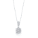 KALLATI White Gold "Eternal" 0.20ct Diamond Pendant