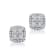 KALLATI White Gold "Princesse Royale" 0.50ct Diamond Earrings