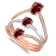KALLATI Two-tone Gold "Heirloom" 1.60 ctw Ruby Ring