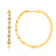 KALLATI 14K Yellow Gold "Legendary" 0.85ct Hanging Diamond Earrings