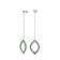 Rose Leaf Collection – 14ct White Gold Earrings – 29 Intense Green
Natural Emeralds