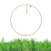 Grass Collection - Gold Over Sterling Silver Necklace – 5 Intense Green
Natural Emeralds