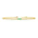 Grass Collection - Gold Over Sterling Silver Bracelet – 4 Intense Green
Natural Emeralds