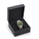 Versace Chrono Master Mens Watch Two Tone Case Green Guilloché Dial Two
Tone Bracelet