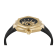 The $kull Spikes Black Dial Silicone Watch