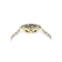 Greca Chrono Wave Green Dial Two-tone Stainless Steel Bracelet Watch