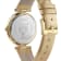 Opium Champagne Dial Leather Strap Watch