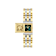 Versace Reveal Green Dial Two-tone Stainless Steel Bracelet Watch