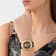 The $kull Spikes Black Dial Silicone Watch
