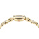 Double Gancini Yellow Stainless Steel Bracelet Watch