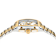 Versace Dominus Silver Tone Dial Two-tone Stainless Steel Chronograph Watch
