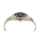 Queen Crystal Green Dial Stainless Steel Bracelet Watch