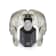 Philipp Plein The $keleton White Dial Black Silicone Strap Watch