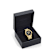 V-Galaxy Moonphase Black Dial Yellow Stainless Steel Bracelet Watch