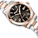 Ferragamo 1927 Black Dial Two-tone Stainless Steel Automatic Watch