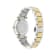 Versace Reve Womens Watch Two Tone Case Green Guilloché Dial Two Tone Bracelet