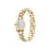 Gancini Twisted Chain Bracelet Watch