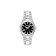 Vega Upper East Black Dial Stainless Steel Bracelet Watch