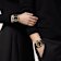 Icon Active Chronograph Transparent Black Case Watch