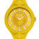 Versus Versace Fire Island Studs Yellow Silicone Strap Watch