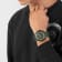 Urban Pulse Green Dial Silicone Strap Watch