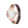Plein Chrono Royal Black Sunray Dial Two-tone Stainless Steel Bracelet Watch