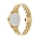 V-Code Gold Tone Dial Yellow Stainless Steel Bracelet Watch