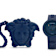 Versace Medusa Pop Navy Silicone Strap Watch