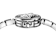 Medusa Secret Silver Tone Sunray Dial Bracelet Watch